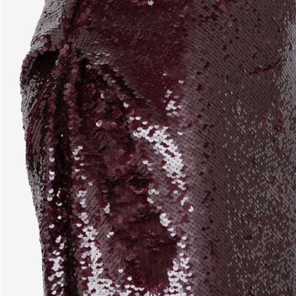 NWT Simkhai Amrita Midi Purple Skirt Sequin Embellishment High Waist Size 0 - Picture 11 of 17